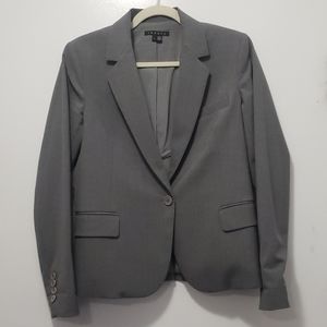 Theory blazer sz 4/36 grey wool